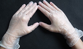 防尘一次性PVC手套