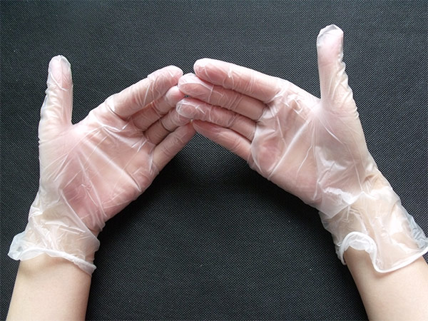 一次性防油透明无粉pvc手套 一次性防油透明无粉pvc手套