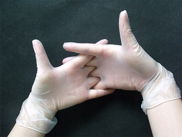 一次性实验室科研pvc手套