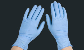 加厚无粉丁腈手套