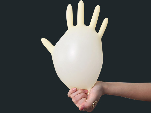 米黄色乳胶手套 米黄色乳胶手套
